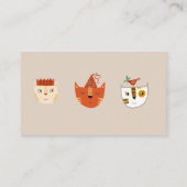 おもしろい猫の赤ちゃんシャワーブックベビー エンクロージャーカード (裏面)