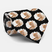 おもしろい猫好きパーソナライズされたの写真パターン ネクタイ (ロール)