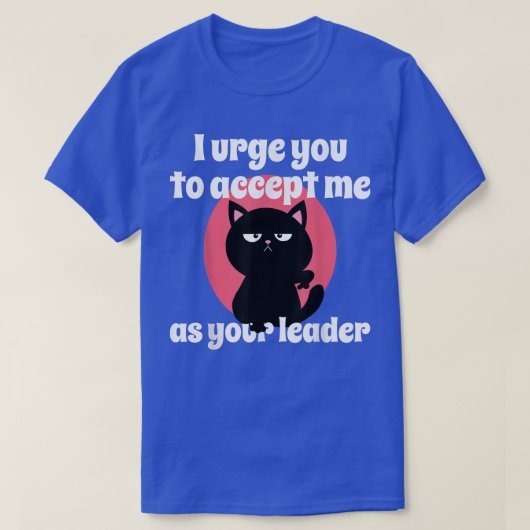 おもしろい猫好きブラックキッテンオーナー Tシャツ (デザイン正面)