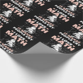 おもしろい猫好き数学ユーモア数学おたく ラッピングペーパー (角)