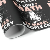 おもしろい猫好き数学ユーモア数学おたく ラッピングペーパー (ロールコーナー)