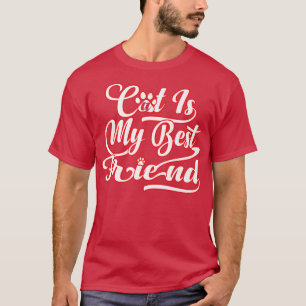 おもしろい猫好き、レトロスタイル猫ギフトtess tシャツ