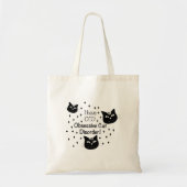 おもしろい猫好き、強迫性猫障害 トートバッグ (正面)