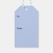 おもしろい猫宇宙飛行士 ギフトタグ (裏面)