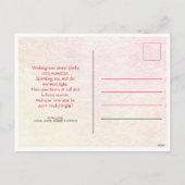 おもしろい猫金ゴールド雪片ハッピーニューイヤー・クリスマス シーズンポストカード (裏面)