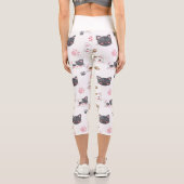 おもしろい猫 カプリレギンス (裏面)