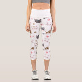 おもしろい猫 カプリレギンス (正面)