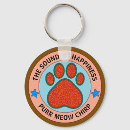 おもしろい猫 キーホルダー