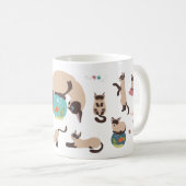 おもしろい猫 コーヒーマグカップ (正面右)