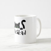 おもしろい猫 コーヒーマグカップ (正面右)