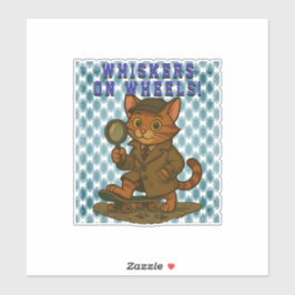 おもしろい猫 シール