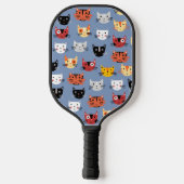 おもしろい猫 ピックルボールラケット (裏面)