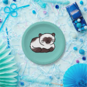 おもしろい猫 ペーパープレート (パーティー)