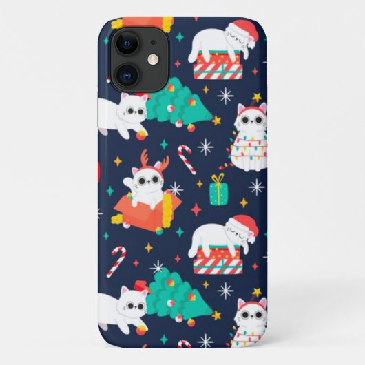 おもしろい猫 Case-Mate iPhoneケース (裏面)