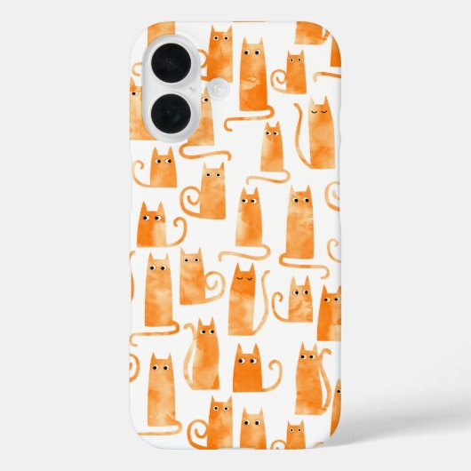 おもしろい猫 Case-Mate iPhoneケース (裏面)