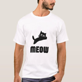 おもしろい猫 Tシャツ