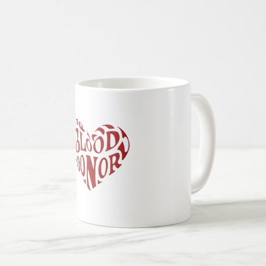 おもしろい献血 コーヒーマグカップ (正面右)