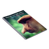 おもしろい猿 ノートブック (右側)