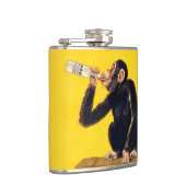 おもしろい猿 フラスク (右)