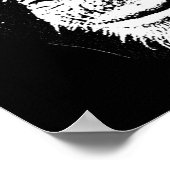 おもしろい猿 ポスター (角)