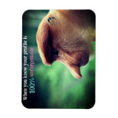 おもしろい猿 マグネット (縦)