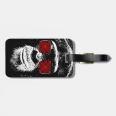 おもしろい猿 ラゲッジタグ (裏面横)