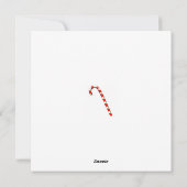 おもしろい現金ギフトホリデーカード シーズンカード (裏面)