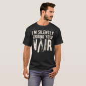 おもしろい理容師 Tシャツ (正面フル)
