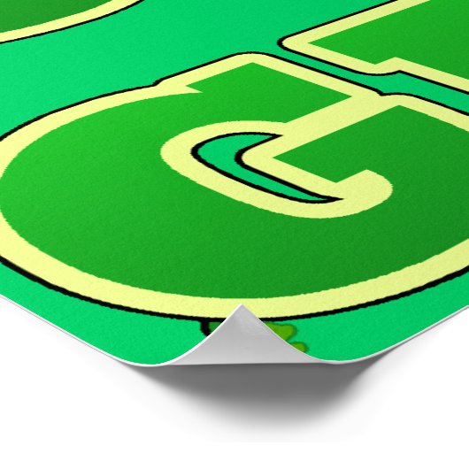 「おもしろい環境にやさしいことをしよう」飲酒レプレシャン ポスター (角)