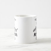 おもしろい生き延びの母親の日アイロカスタムニック コーヒーマグカップ (中央)