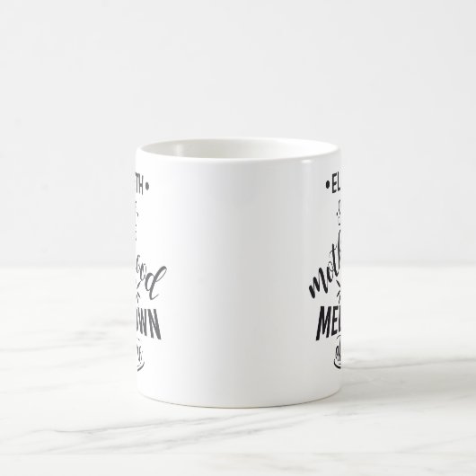 おもしろい生き延びの母親の日アイロカスタムニック コーヒーマグカップ (中央)