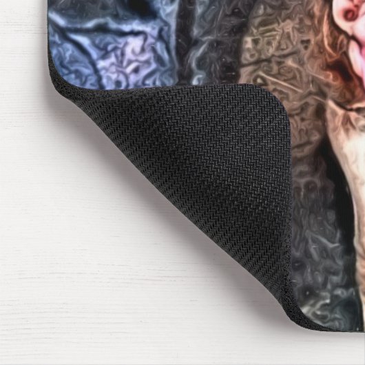 おもしろい生まれたばかりの群 マウスパッド (コーナー)