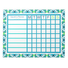 おもしろい男子週刊クリスマスオーガナイザープランナー ノートパッド