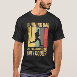 おもしろい男性へパパランニングマラソンランナーMaコーチ Tシャツ