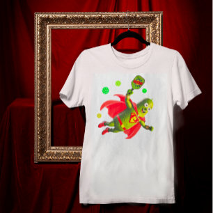 おもしろい白のピクルマンパーソナライズされた Tシャツ