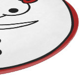 おもしろい白黒すてき子猫海賊スカルボーン カッティングボード (角)