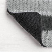 おもしろい白黒レトロスタイルニット マウスパッド (コーナー)