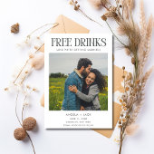 おもしろい白黒写真ウェディング日付の保存 セーブザデート