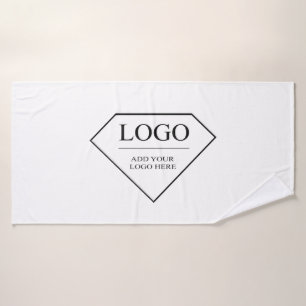 おもしろい白黒誕生日パーソナライズされたギフト バスタオル