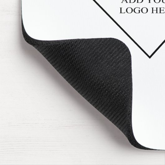 おもしろい白黒誕生日パーソナライズされたギフト マウスパッド (コーナー)