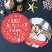 おもしろい皮肉な我々のエロ結婚したメント写真 シーズンカード