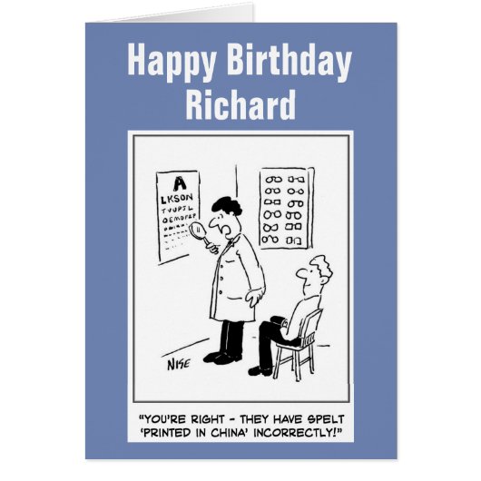 おもしろい眼球与えに輝く漫画 (正面)