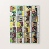 おもしろい眼鏡ワークプレイスユーモアパズル ジグソーパズル (縦)