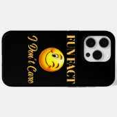 おもしろい知らない気に事実 Case-Mate iPhoneケース (裏面 (横))