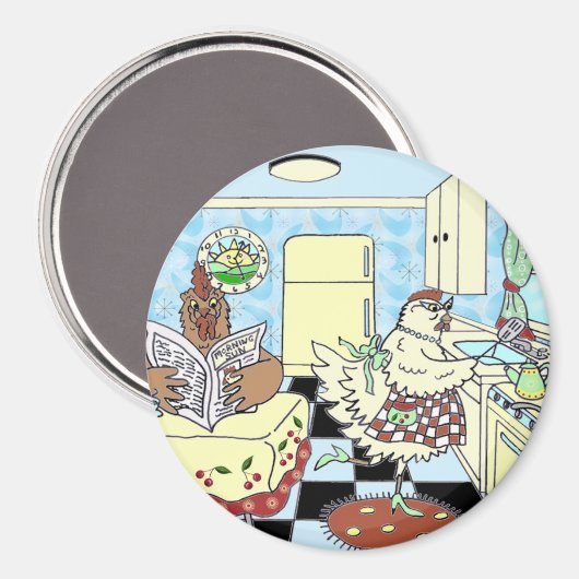 おもしろい磁石 マグネット (正面/裏面)