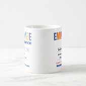 おもしろい社カスタム最高の員贈与 コーヒーマグカップ (中央)