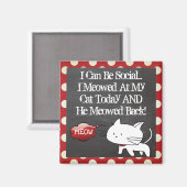 「おもしろい社交的になれる マグネット (正面/裏面)