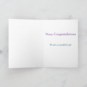 おもしろい祝い カード (内部)