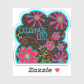 おもしろい祝フローラライフおもしろいカラフル検査 シール (シート)