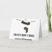 おもしろい私がいかに転がるかである カード (裏面)